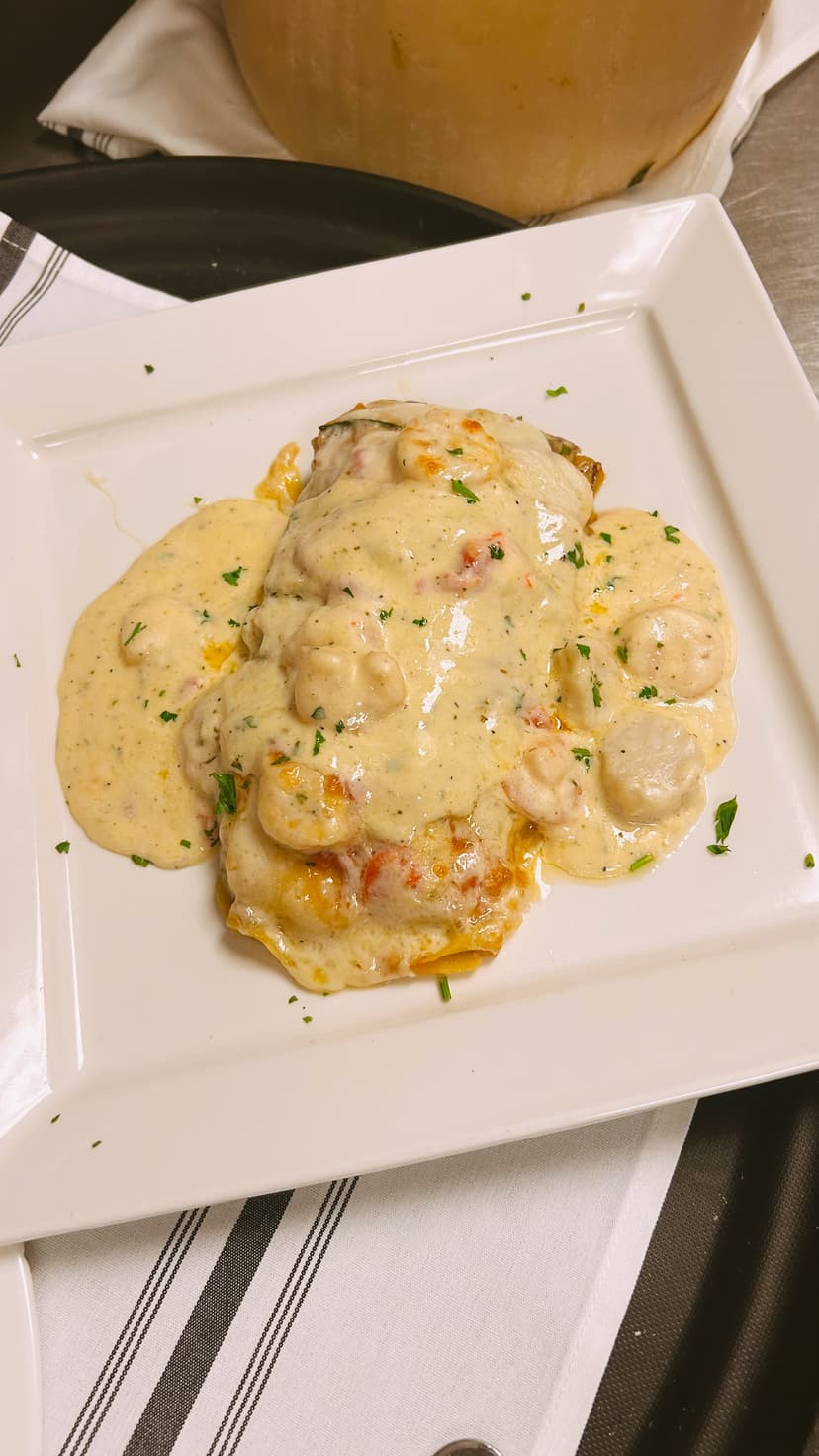 Traditional Italian salad with fresh mozzarella and tomatoes at Mama Mia's restaurant