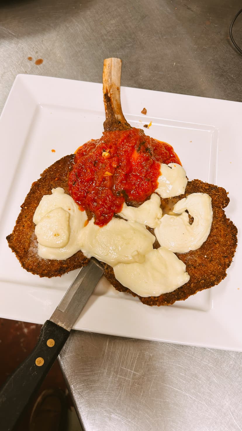 Fresh Italian herbs and ingredients used in cooking at Mama Mia's authentic Italian kitchen