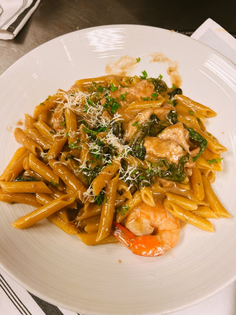 Special Italian dinner presentation for celebration at Mama Mia's Ristorante in Egg Harbor Township NJ